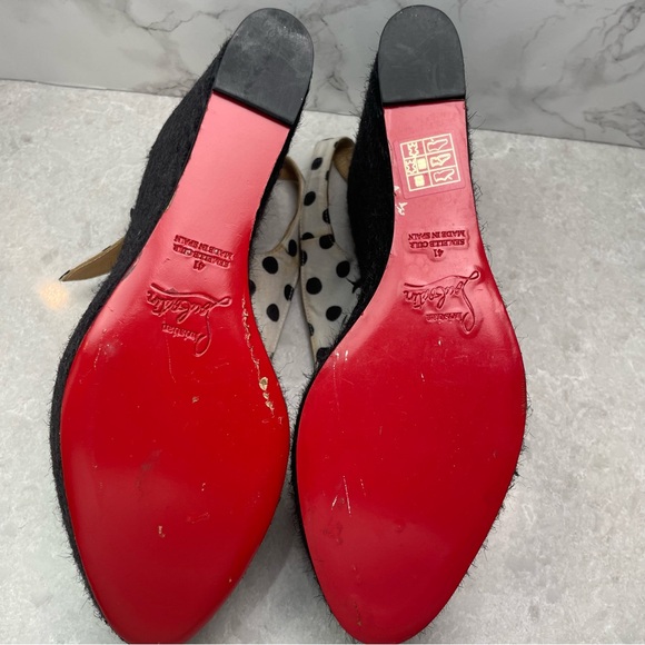 Cristian Louboutin Espadrille Wedges - Picture 11 of 11